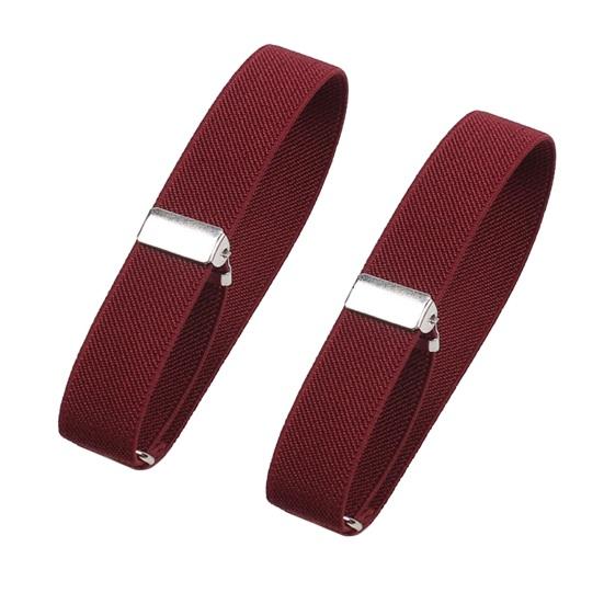 1 пара женских и мужских эластичных повязок на руку, однотонная рубашка с держателем на рукавах, регулируемые манжеты, ленты, аксессуары для одежды