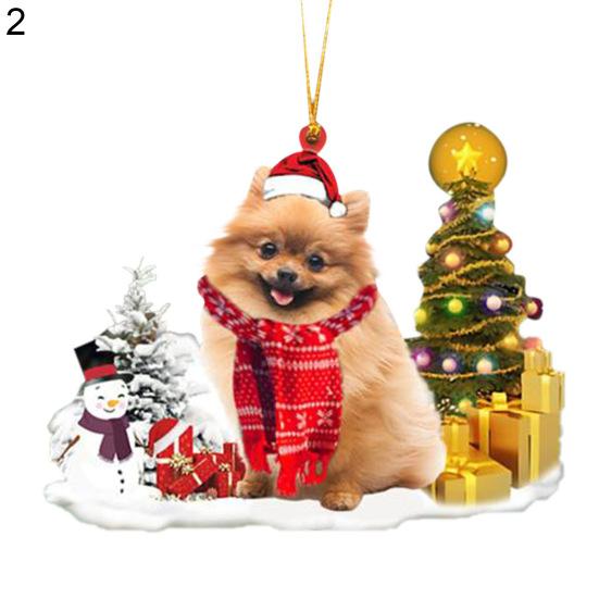 Adorable Christmas Hanging Decorative Easy for Cute Window Pendant KTY