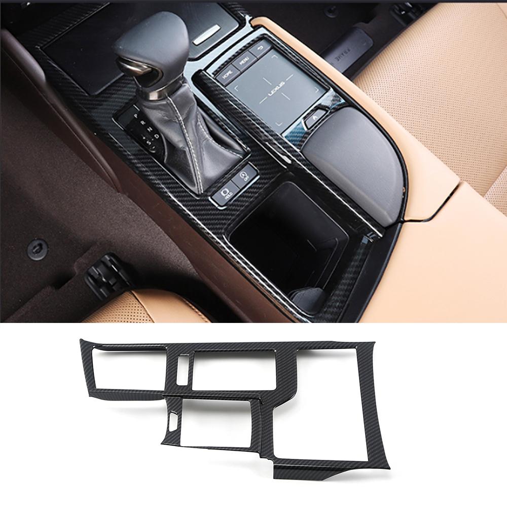 Для Lexus ES ES200 ES250 ES300 ES350 2018 2023 внутренняя часть центральной консоли автомобиля, внутренняя часть из углеродного волокна, цвет, ремонт, внутренний стиль