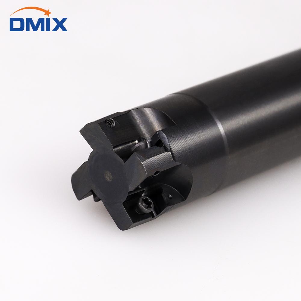 DMIX ASM07 Фрезы по металлу JDMT070204 JDMT070208 Твердосплавная пластина Многозубая концевая фреза диаметр режущей кромки токарный инструмент