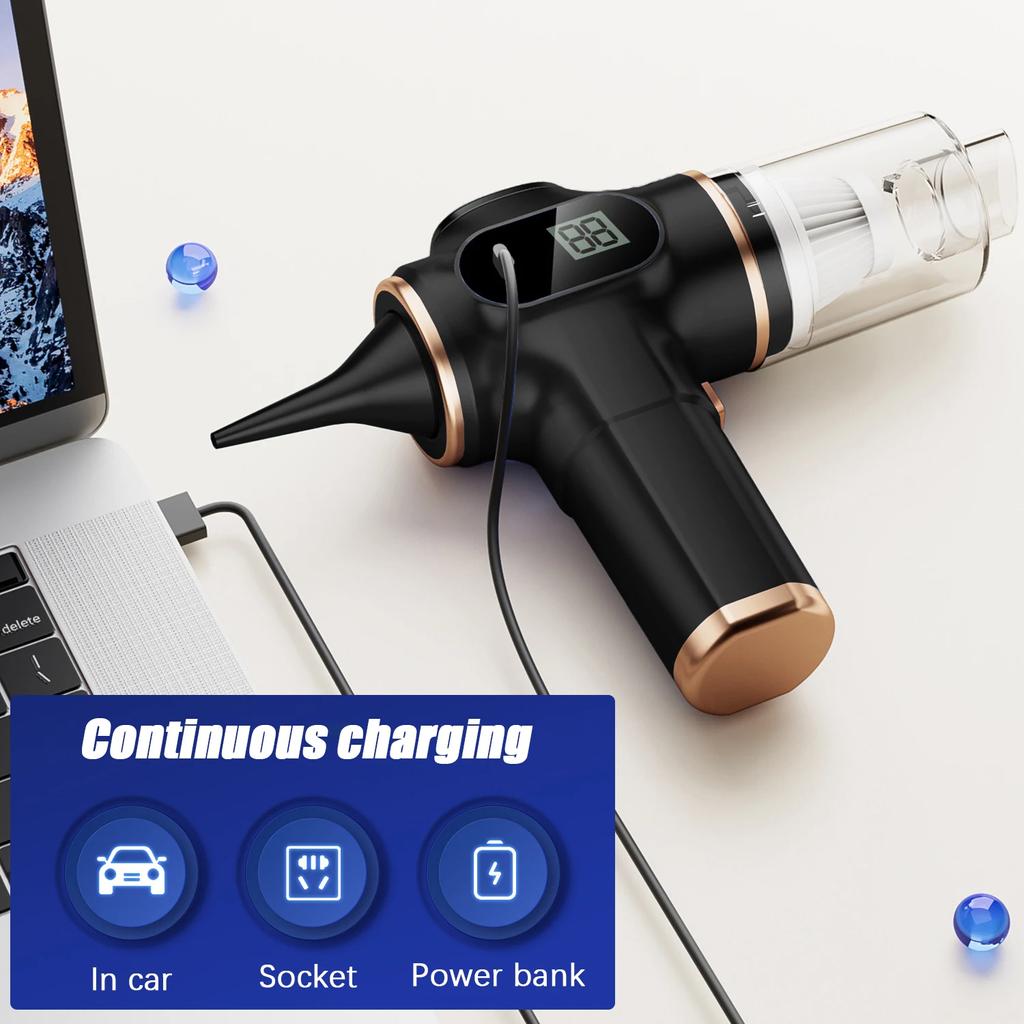 1980000Pa 5 в 1 беспроводной пылесос автомобильный портативный робот-пылесос ручной для офиса автомобиля офисная бытовая техника