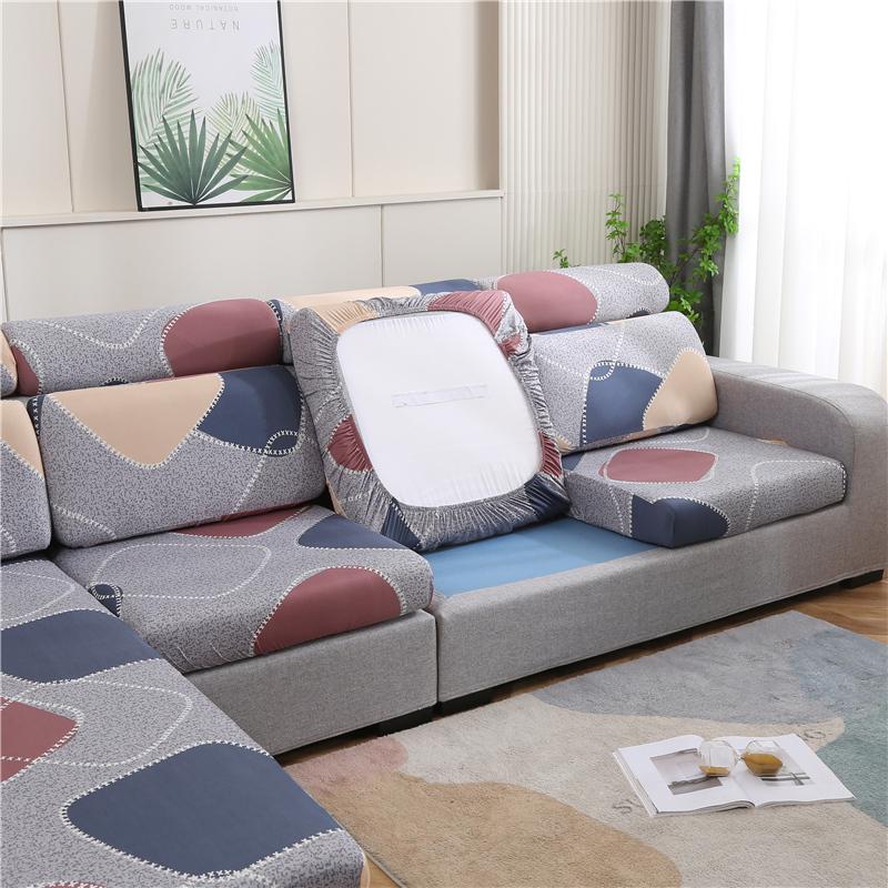 Elastic Sofa Seat Cover For Living Room Soft Couch Cover Full Wrap Backrest Cover Cushion Cover