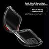 Kelleia Xiaomi Redmi K50/K50Pro Phone Case, Redmi K50/K50Pro Full-Coverage Airbag Shockproof Transparent Soft Case