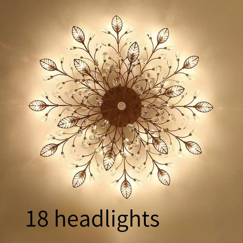 Современная хрустальная потолочная люстра, люстры для внутреннего освещения, хрустальный блеск для гостиной, спальни, кухни, светодиодные светильники