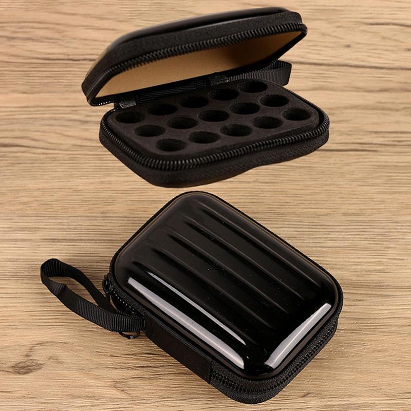 15 отделений, защитный чехол для эфирных масел объемом 1 мл и 2 мл, коробка для хранения роликовых масел