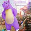 Carnival Inflatable Costume, Purple Hippo