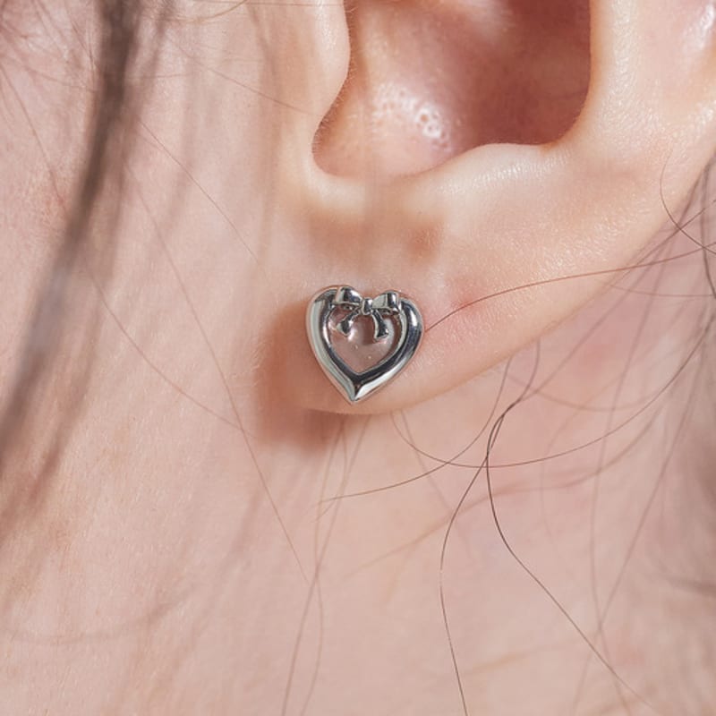noonoo fingers Ballet Pink Earrings