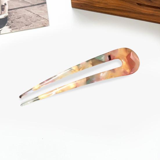 1/3 шт. шпильки для волос во французском стиле U-образные большие палочки для волос универсальные укладки своими руками прически ацетатные заколки для волос аксессуары для волос