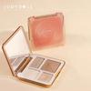 Judydoll Face Highlighter Makeup Palette Matte Shadow Lasting Glow Brightening Contour Shimmer Powder 3D Nose Cosmetics, 02 01, 1 шт.