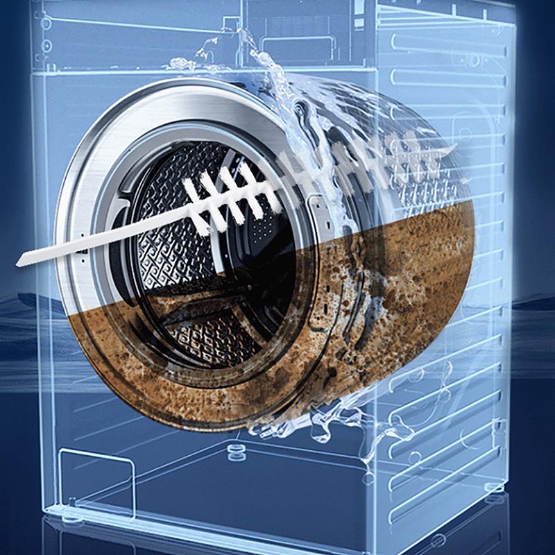 Стиральные машины барабанного типа Щетка для очистки Удаление мицетов Очистка Обеззараживание Удаление накипи Гибкая щетка для очистки Грязь Моющее средство