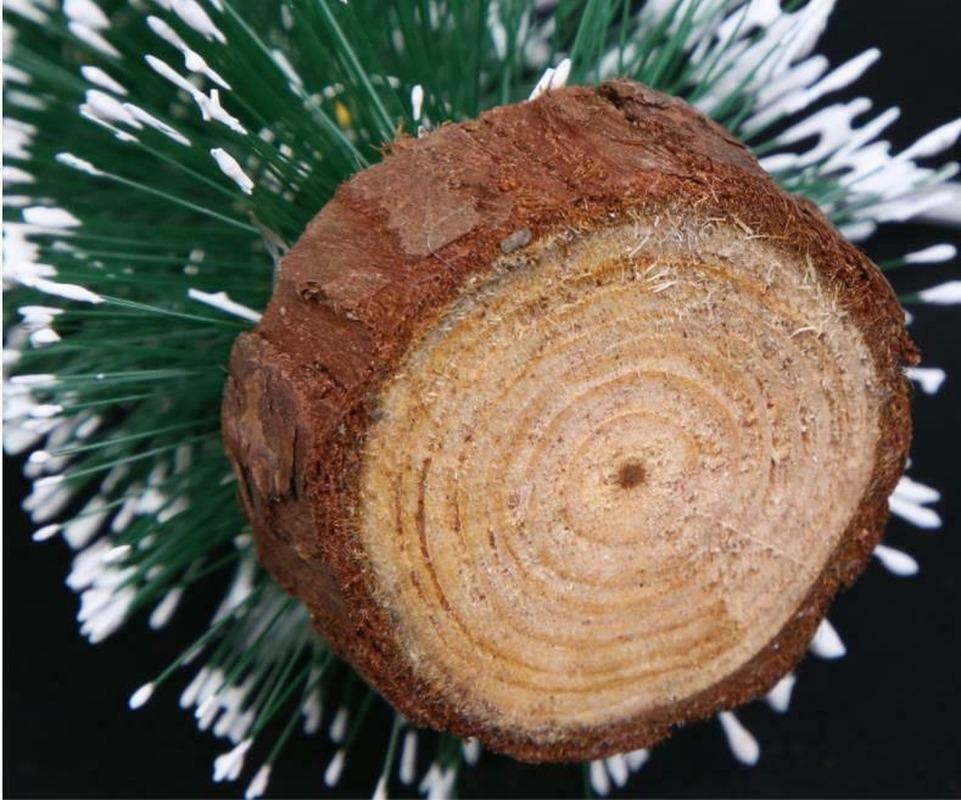 Рождественская маленькая ёлочка со светодиодной подсветкой. Высота: 15 см