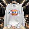 New High Street Style Pattern Crew Neck Sweater Autumn and Winter Trendy Brand Loose Retro Men's and Women's Jumper Top