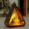 Retro Christmas Decoration 2025 Atmosphere Lights New Christmas Ornaments