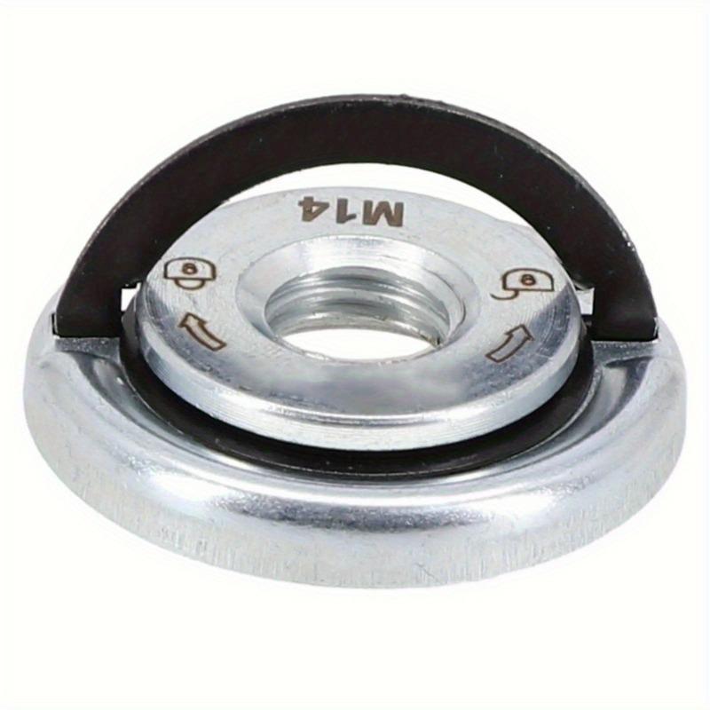 1 шт. быстросъемная фланцевая гайка M14 с резьбой для угловой шлифовальной машины, стопорная гайка, прижимная пластина для угловой шлифовальной машины, зажимной фланец