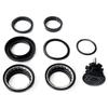 Duty Black MTB Bike 44mm Road Bike 1 1/8" Bike Threadless Headset Bike External Headset Head-Tube