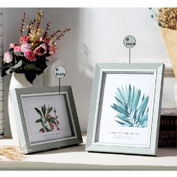 1 Pcs Resin Style Photo Frame For Table Modern 14 Colors Picture Frames Home Decor Delicacy Picture Frame Hanging Photo Frame