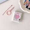 Ins Korean Version Bow Photo Album Student Id Card Storage Book Cute Star Chasing Small Card Display Mini Pendant Book