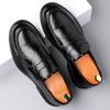 Fashion High Quality Fashionable Loafers Leather Men Business Formal Casual Leather Shoes Spring Men Soft and Comfortable Leather Shoes