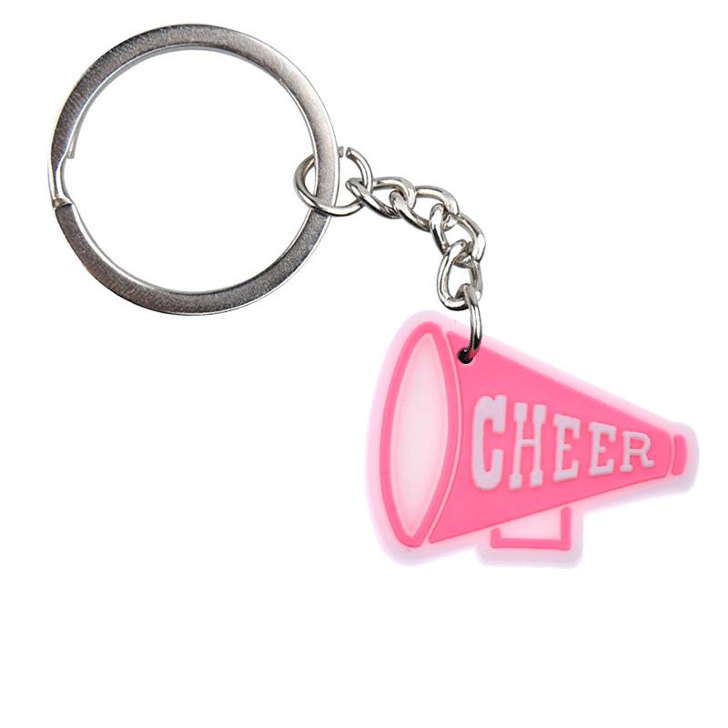 1 шт. новый модный брелок для ключей чирлидеры аплодируют трубе подвески женщины мужчины ювелирные изделия автомобильный брелок сувенир для подарка