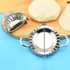 Dumpling Press Ravioli Maker Pie Crust Mold Professional Kitchen Tool for Homemade Pastries and Snacks Easy-to-Use Design