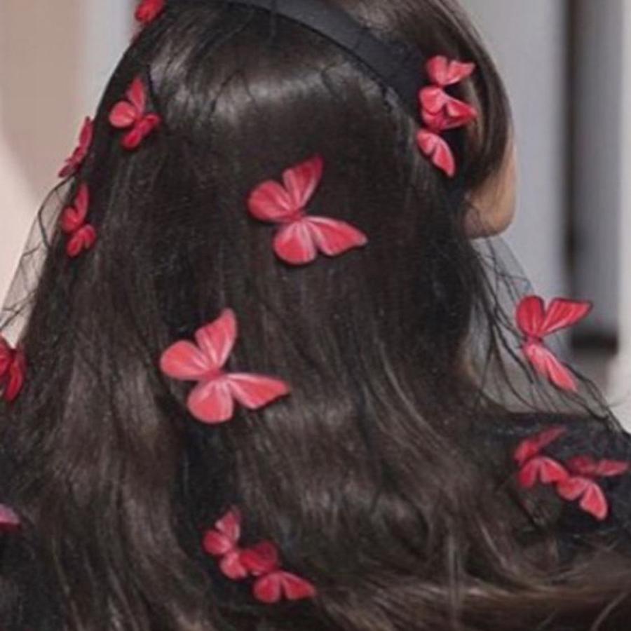 Желание Бабочка 3D Сетчатая Фата, Романтичный Церковный Наряд для Улицы