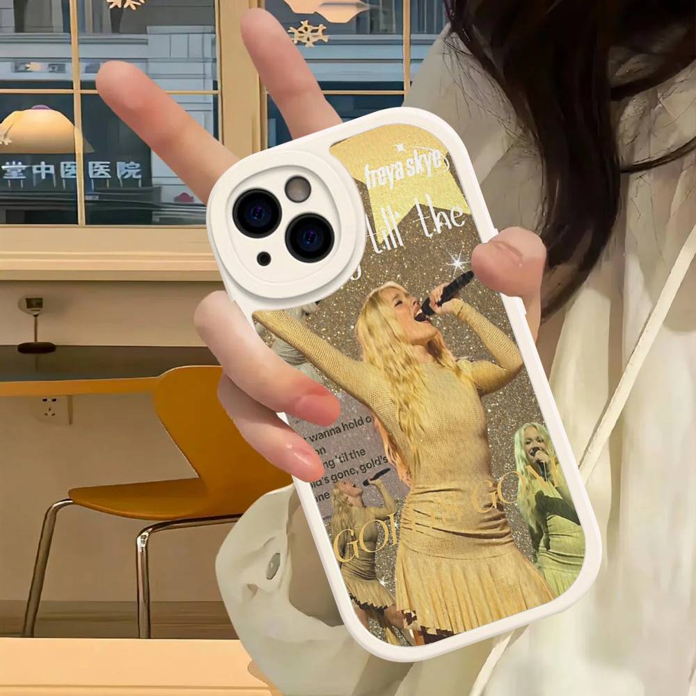 Чехол для телефона Singer F-Freya Skye для iPhone 16 15 14 11 12 13 Pro Max Plus Задняя часть из кожи