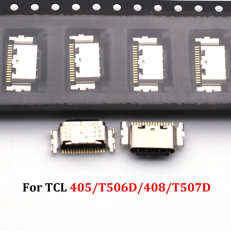 5PCS USB Charge Port Jack For TCL 10 Plus 10L 10SE 20 5G 20 Pro Se XE 20L 20R 20Y 30 40 405 408 Dock Connector Charging Socket