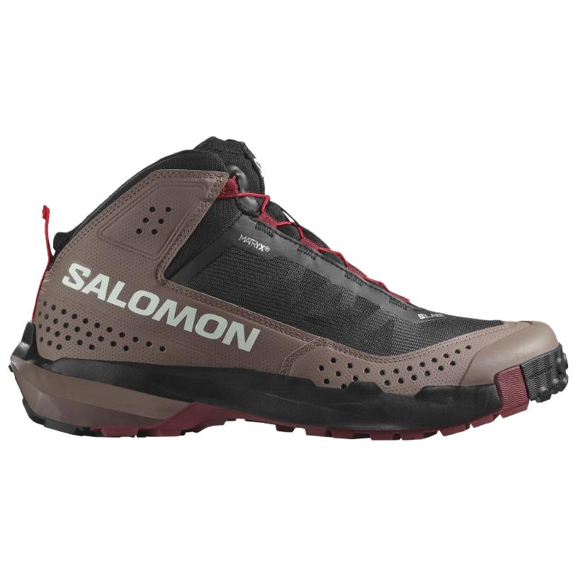 SALOMON S/Lab Waterway Удобные Мягкие Нескользящие Износостойкие Ботинки для Хайкинга Средней Высоты Унисекс Ботинки для Хайкинга Черные 478186