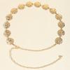 Luxury Style Punk Waist Chain Versatile Metal Waist Chain Simple Women's Waist Chain