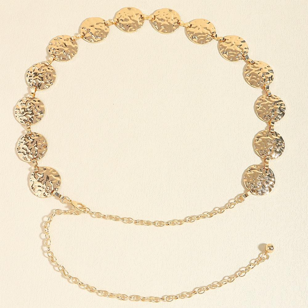 Luxury Style Punk Waist Chain Versatile Metal Waist Chain Simple Women's Waist Chain