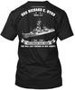 USS Richard E. Футболка Byrd DDG 23 Tee Сделано в США Размеры от S до 5XL