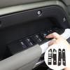 ABS Углеродное волокно Накладка на кнопку стеклоподъемника двери автомобиля для Land Rover Defender 110 130 2020-2022