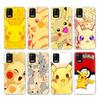 PK11 Милый Пикачу Прозрачный чехол для Samsung A04 A14 A23 M33 M53 Realme 10 9 C35 C55 VIVO Y02 Y12 Infinix Hot 30 Note 11 Tecno Spark 8P Pro
