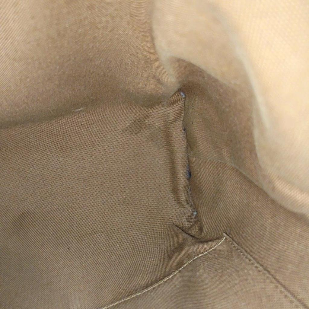 [Pre-Owned] Classic Monogram Canvas And Leather Trimmed Detail Tote Shoulder Bag - Fair #17PLSZA
