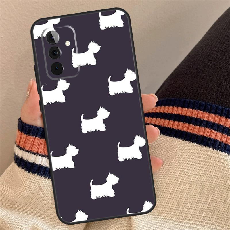 Чехол West Highland Terrier Westie для Samsung Galaxy A13 A23 A33 A53 A12 A22 A32 A42 A52 A51 A71 A14 A24 A34 A54