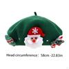 Рождественская шапка-берет женская французская шапочка для взрослых для путешествий