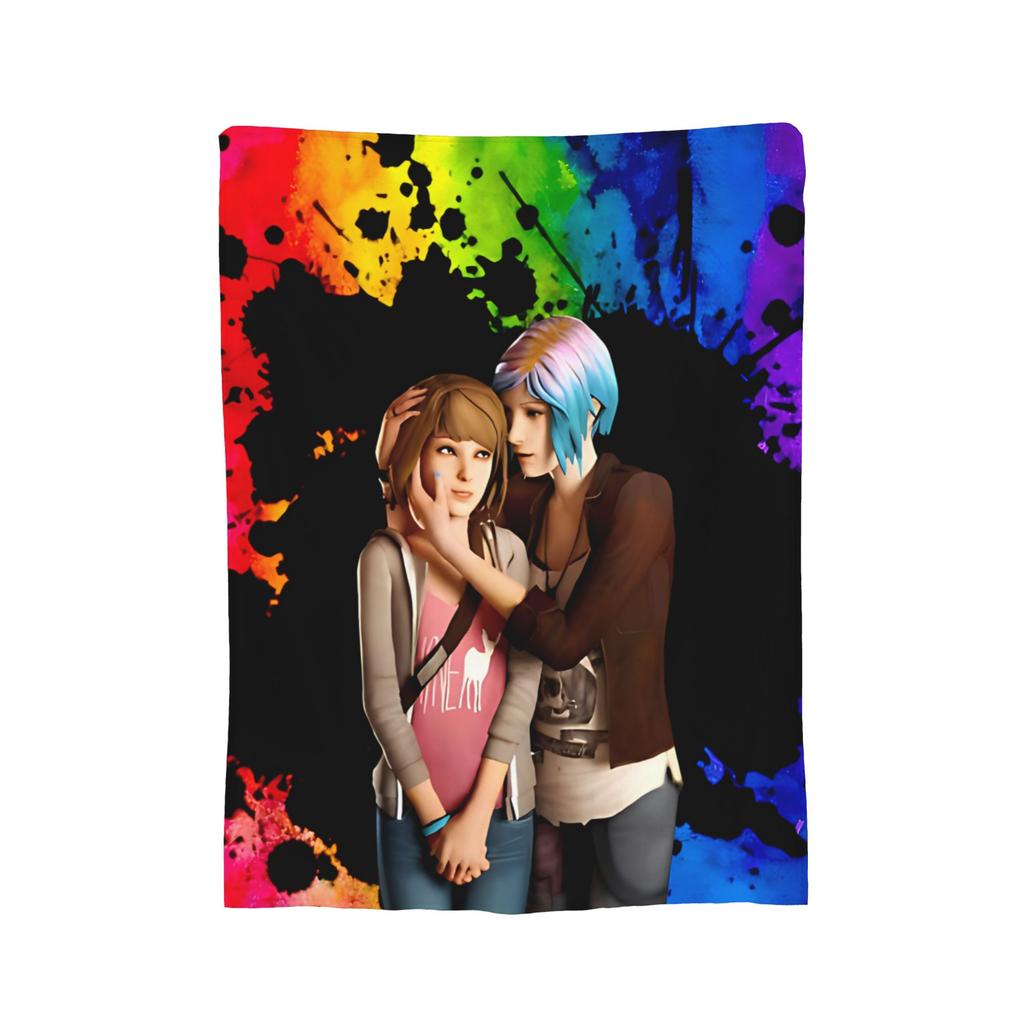 Life is strange butterfly Blanket Plush Novelty Breathable Throw Blankets for Home Spring/Autumn