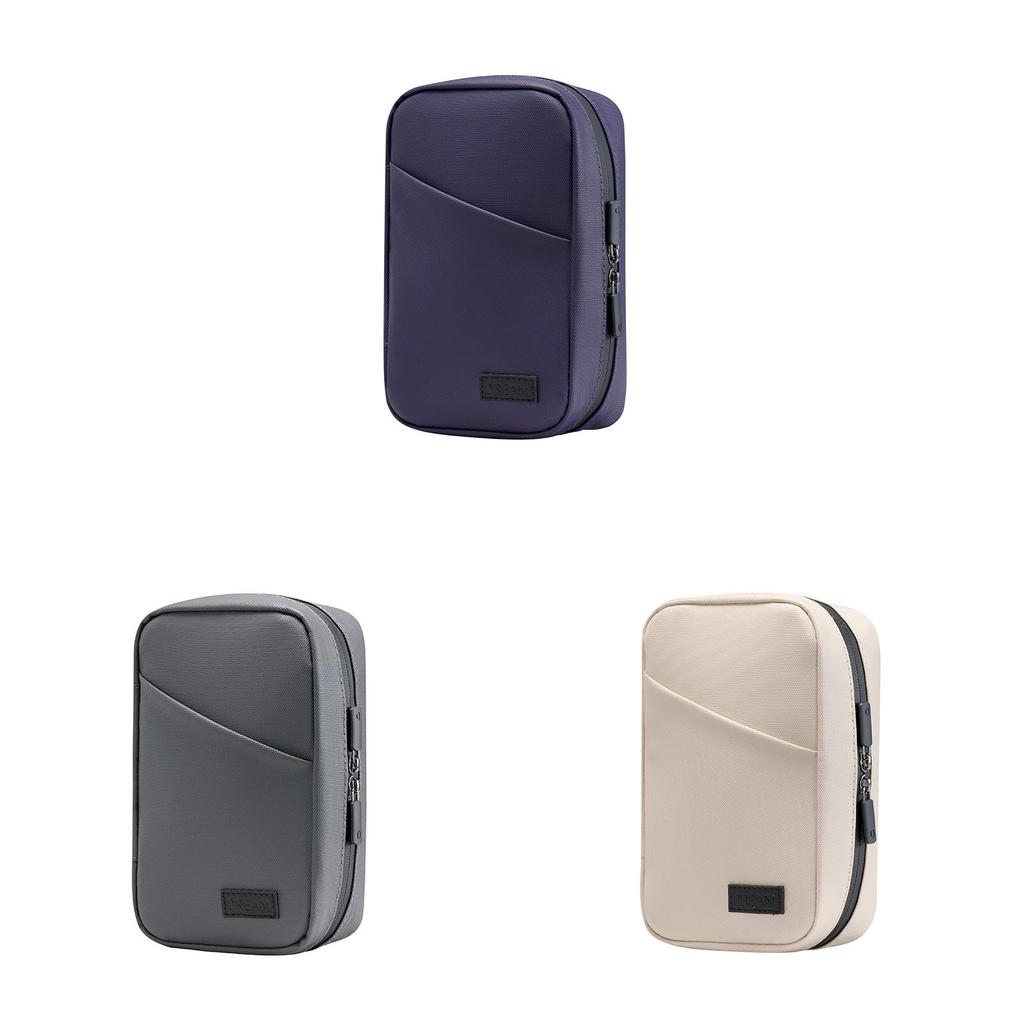 Digital Travel Storage Cube Pu Material Portable Data Cable And Charger Case