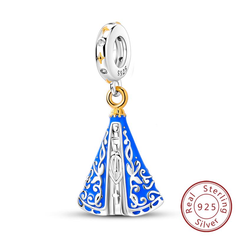 Медные Шармы Бусины Глаз Дьявола Крест Ангел Шармы Подходят для Оригинальных Браслетов-Шармов Подвески Изысканное Изготовление Ювелирных Изделий Своими Руками Для Женщин