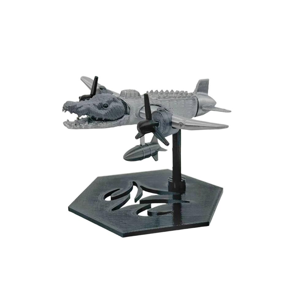 Фигурка акулы Tungtungsahur Фигурка Настольное украшение Шарнирная Tralalero Tralala Фигурка Орнамент Забавная кукла 3D-печатная игрушкаSh