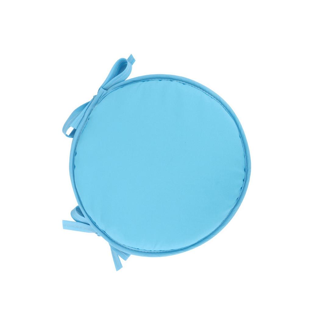 Цветная подушка для стула для использования в помещении/на открытом воздухе, круглая подушка, коврик для садовой террасы - диаметр 38 см, коврик для садовой мебели, круглый коврик для сидения в саду