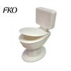 Niche Art Collectible 3D Printed Toilet Figurine, Miniature Ornament, Mini Seat Soft Decoration Gift Dollhouse Furniture, Bathroom Models
