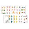 10 Sheets Easter Temporary Stickers, Hand Body Face Stickers for Kids, Cartoon