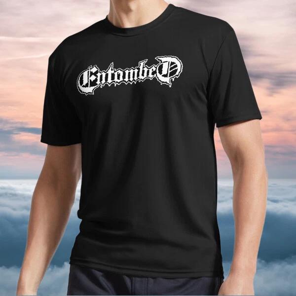 Новая футболка Entombed Merch Active Logo ТИШКА Футболка Смешная Американский Размер S - 5XL