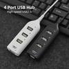 4 Port USB 5Mbps 1.1 High Speed Mini Hub Socket Pattern 2.0 Adapter Expander Computer Splitter