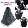 Для Chevrolet Cruze 2008-2012 5/6-ступенчатая ручка переключения передач, рычаг переключения передач, чехол-пыльник, автомобильные аксессуары