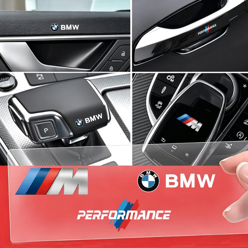 10/5/2pcs Car Interior Sticker Central control Decals Emblem Badge Car Styling For BMW M F30 F10 E90 F20 E46 E60 E70 E39 E36E87