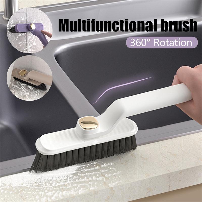 1 шт. многофункциональная вращающаяся щетка для чистки щелей, кухонная щетка для чистки плитки, стыков, мертвых углов, щетка для чистки пола для душа дома
