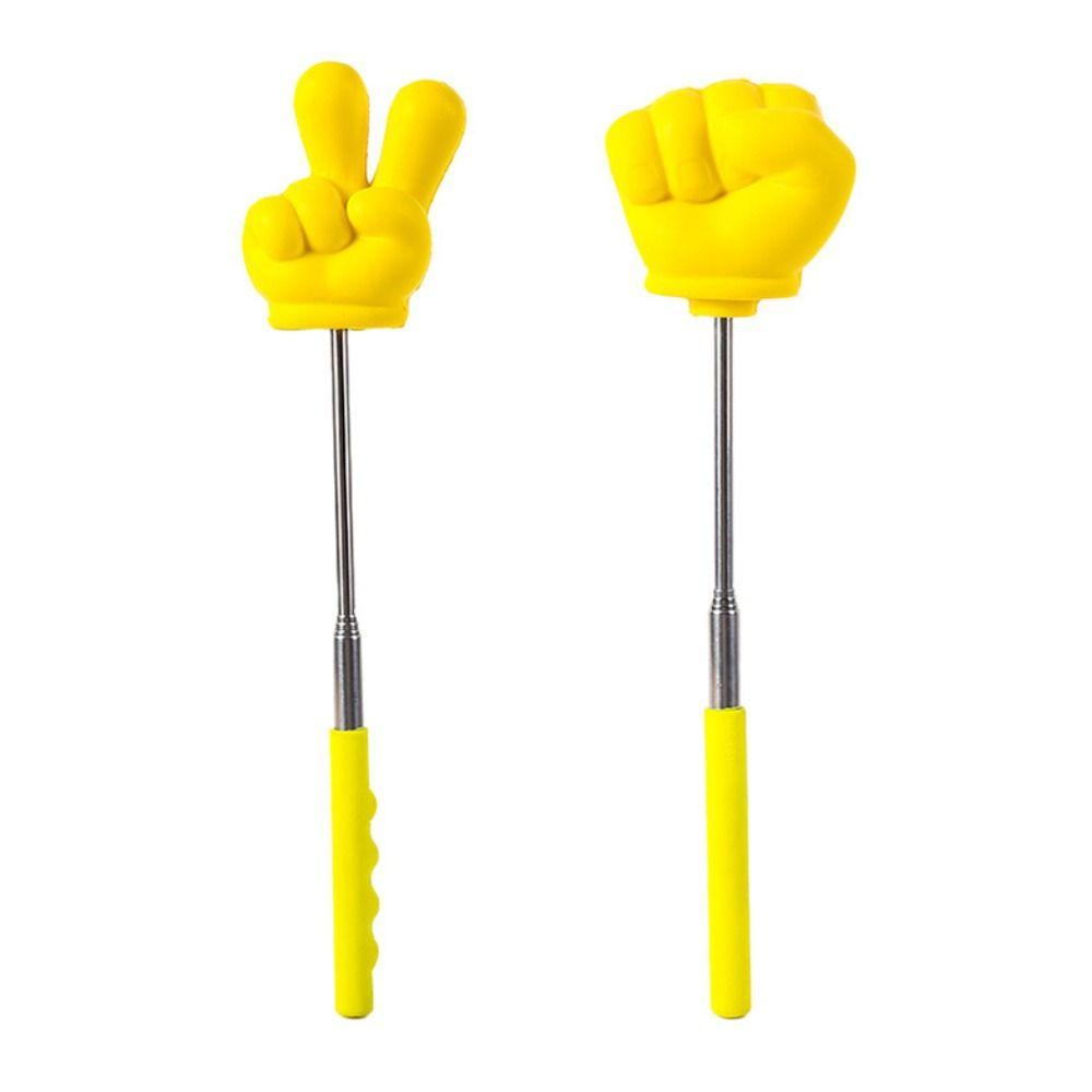 Stainless Steel Classroom Finger Pointer Macarons Whiteboard Guide Indicator  For Classroom