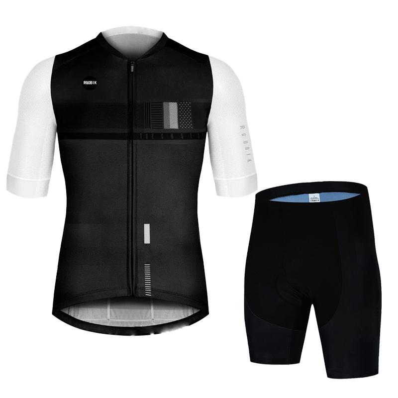 Men Short Sleeve 2026 Summer Breathable Cycling Suit Set Bicicleta Clothing MTB Maillot Ropa Ciclismo Sportswear Blue Bicycle Suit